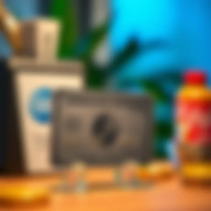 Visual representation of card perks and benefits