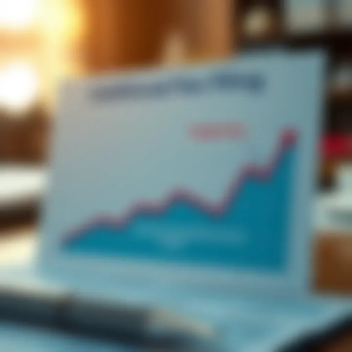 Graph illustrating additional fees during tax filing
