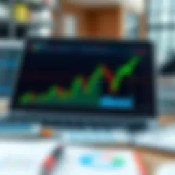 Visual representation of stock analysis