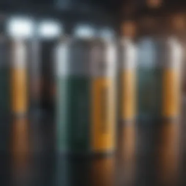 Key players in the rechargeable battery industry.