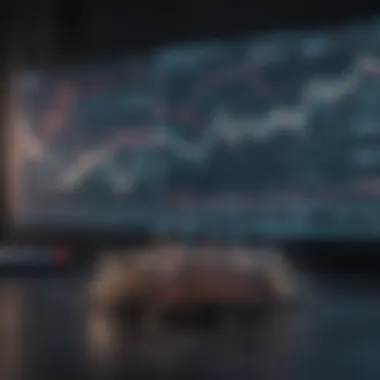 Graph illustrating performance metrics of trading algorithms