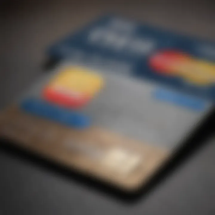 A visual comparison of different secured credit cards available in the market