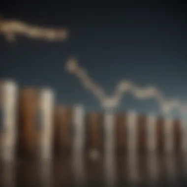 Investment Growth Journey Illustration of investment growth over time