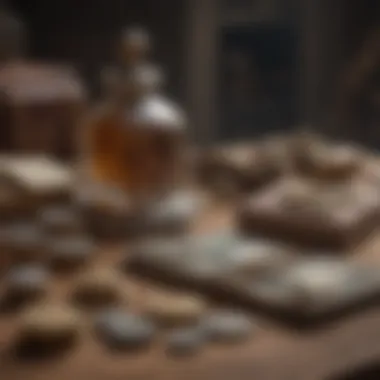 Legacy of Wealth Through Artifacts A collection of historical artifacts symbolizing the legacy of wealth over time