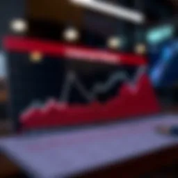 Graph illustrating the trends in interest rates over time