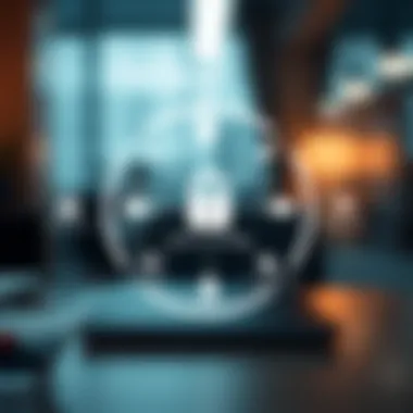 Diagram showcasing the functionality of a password manager