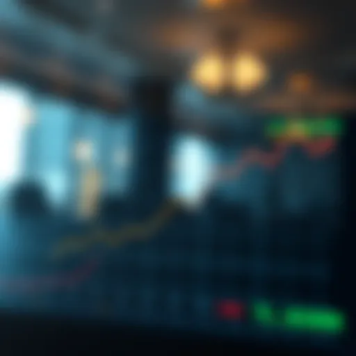 Graph illustrating credit score trends over time