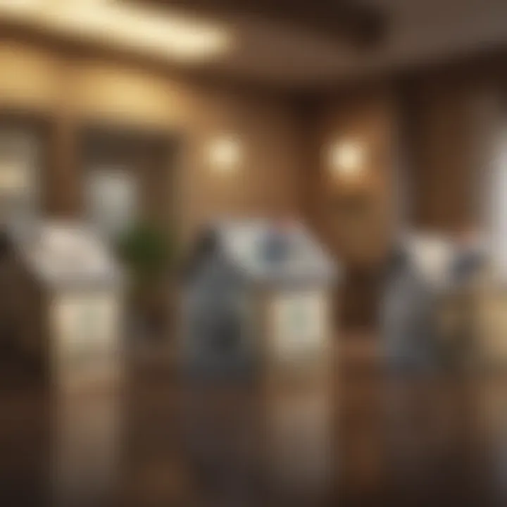 Visual representation of different loan types
