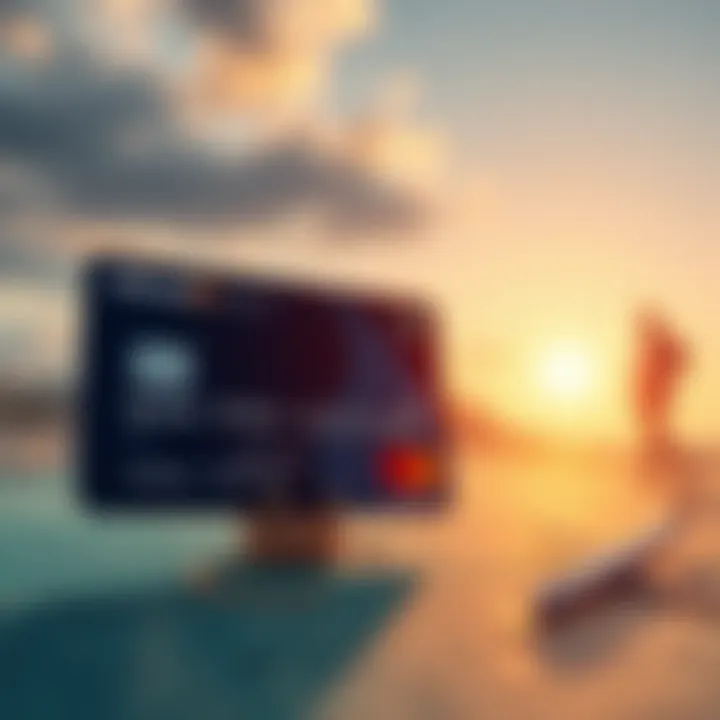 Visualizing Travel Credit Card Benefits Infographic illustrating travel credit card benefits and features