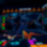 Visual representation of global stock markets and their time zones