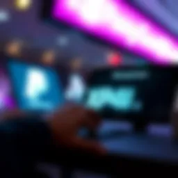 Visual representation of linking PayPal and MoneyGram accounts.